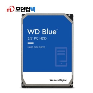 모던컴텍 HDD WD BLUE 3.5인치 하드디스크 데스크탑용